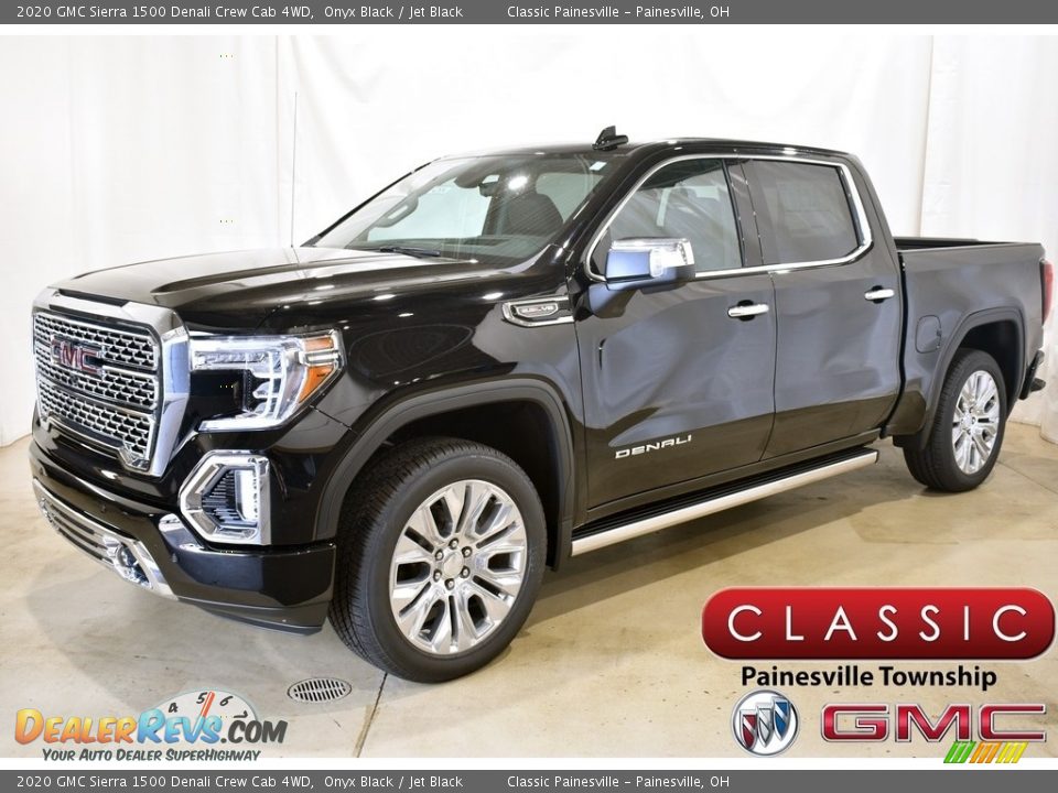 2020 GMC Sierra 1500 Denali Crew Cab 4WD Onyx Black / Jet Black Photo #1
