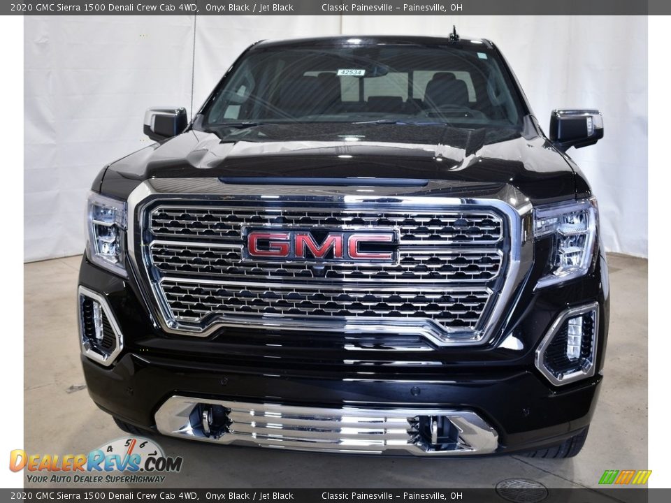 2020 GMC Sierra 1500 Denali Crew Cab 4WD Onyx Black / Jet Black Photo #4
