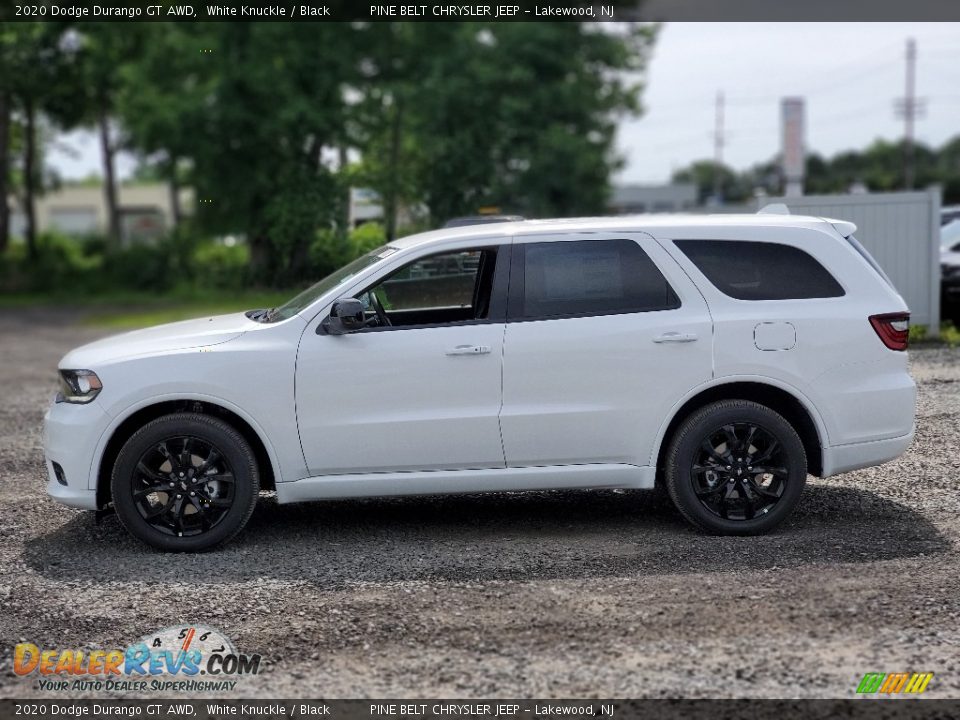 2020 Dodge Durango GT AWD White Knuckle / Black Photo #4