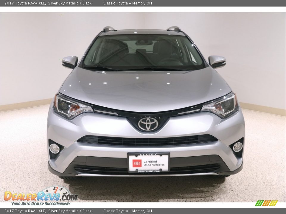 2017 Toyota RAV4 XLE Silver Sky Metallic / Black Photo #2