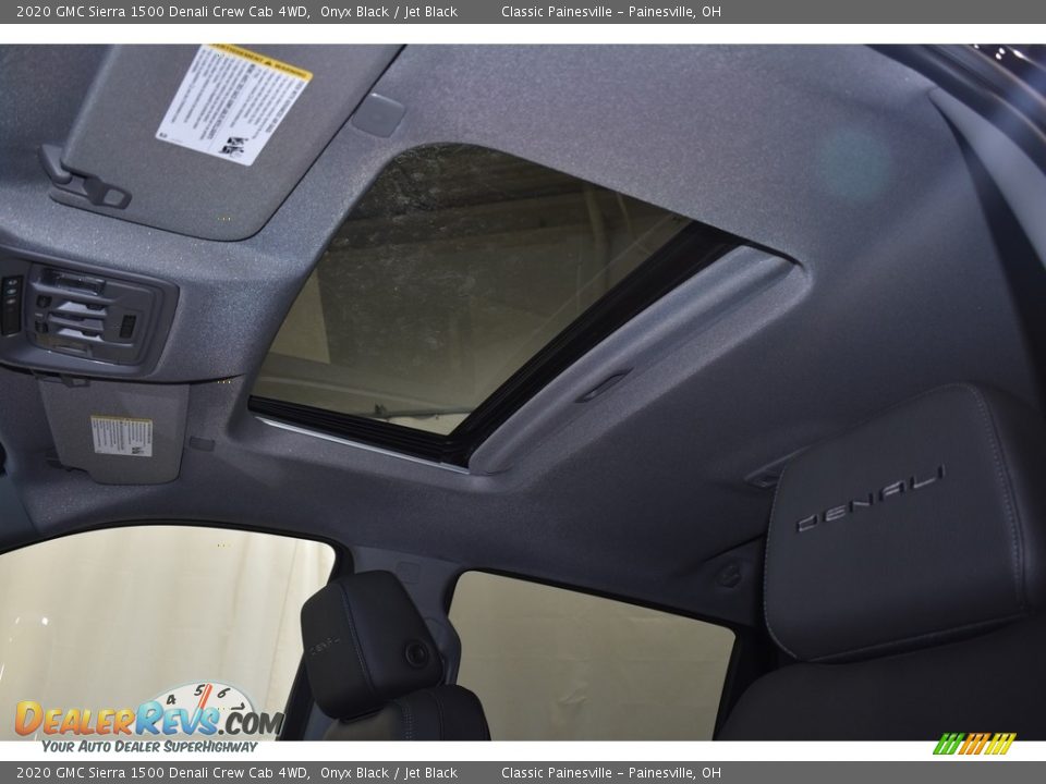 2020 GMC Sierra 1500 Denali Crew Cab 4WD Onyx Black / Jet Black Photo #6
