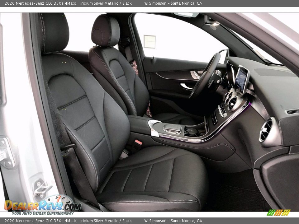 2020 Mercedes-Benz GLC 350e 4Matic Iridium Silver Metallic / Black Photo #5