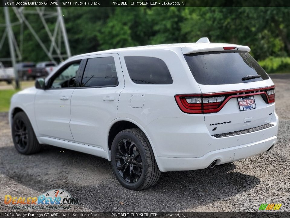 2020 Dodge Durango GT AWD White Knuckle / Black Photo #6