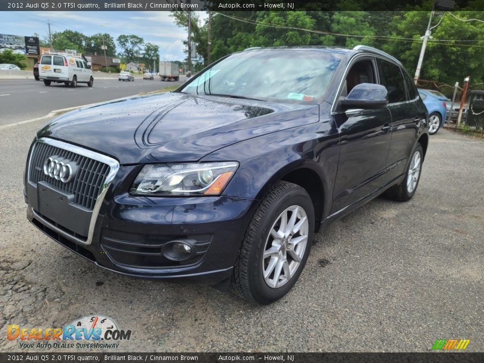 2012 Audi Q5 2.0 TFSI quattro Brilliant Black / Cinnamon Brown Photo #6