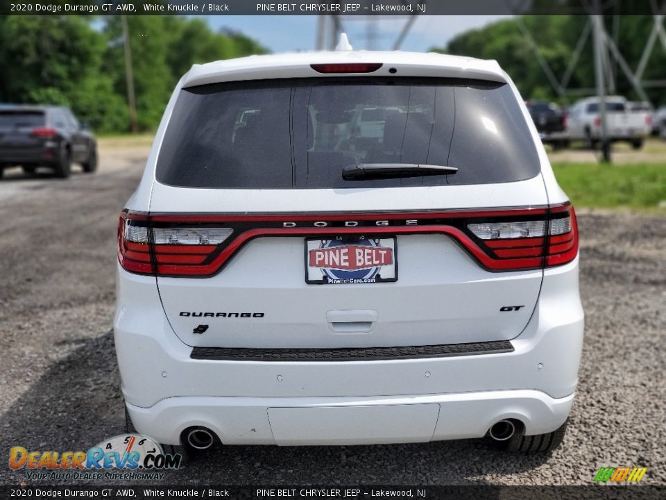 2020 Dodge Durango GT AWD White Knuckle / Black Photo #7