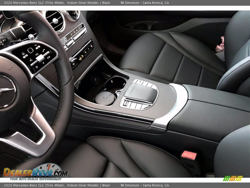 2020 Mercedes-Benz GLC 350e 4Matic Iridium Silver Metallic / Black Photo #7