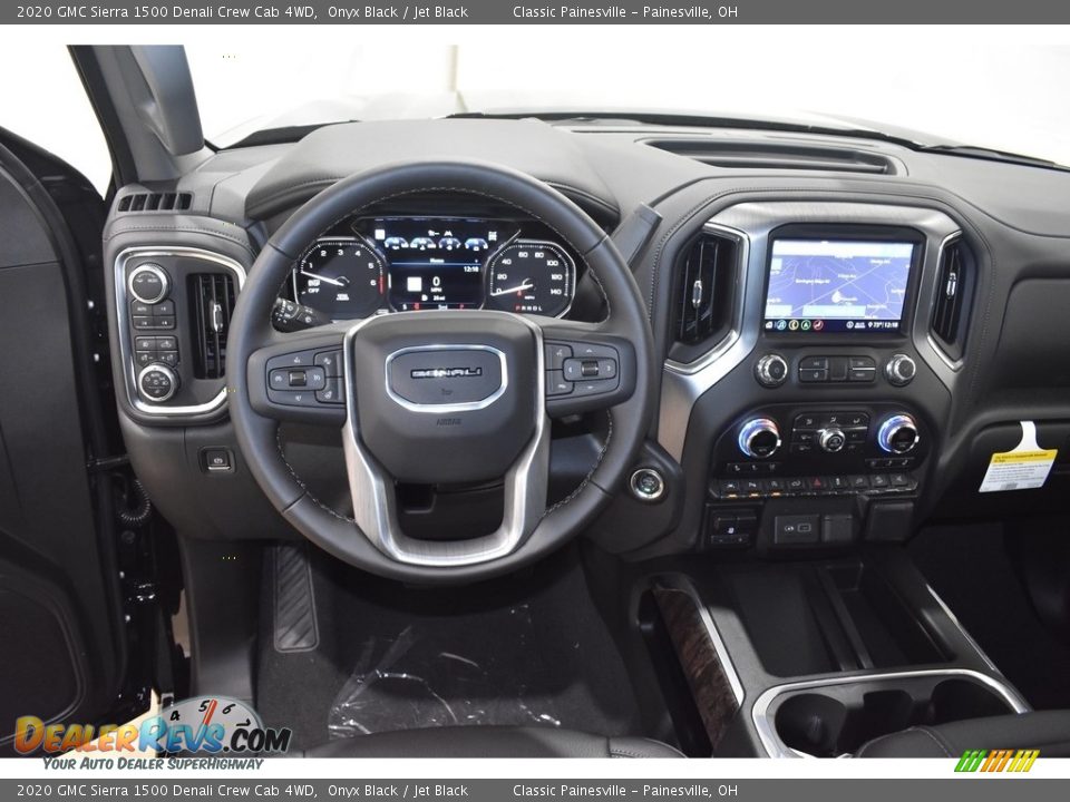 2020 GMC Sierra 1500 Denali Crew Cab 4WD Onyx Black / Jet Black Photo #9