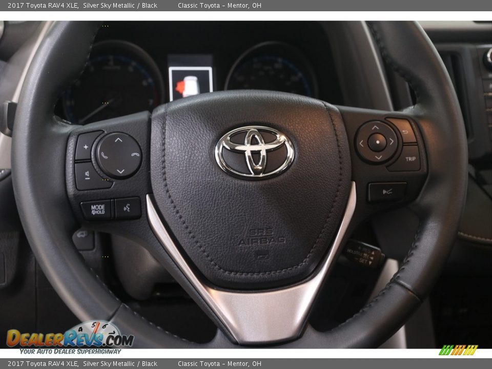 2017 Toyota RAV4 XLE Silver Sky Metallic / Black Photo #6