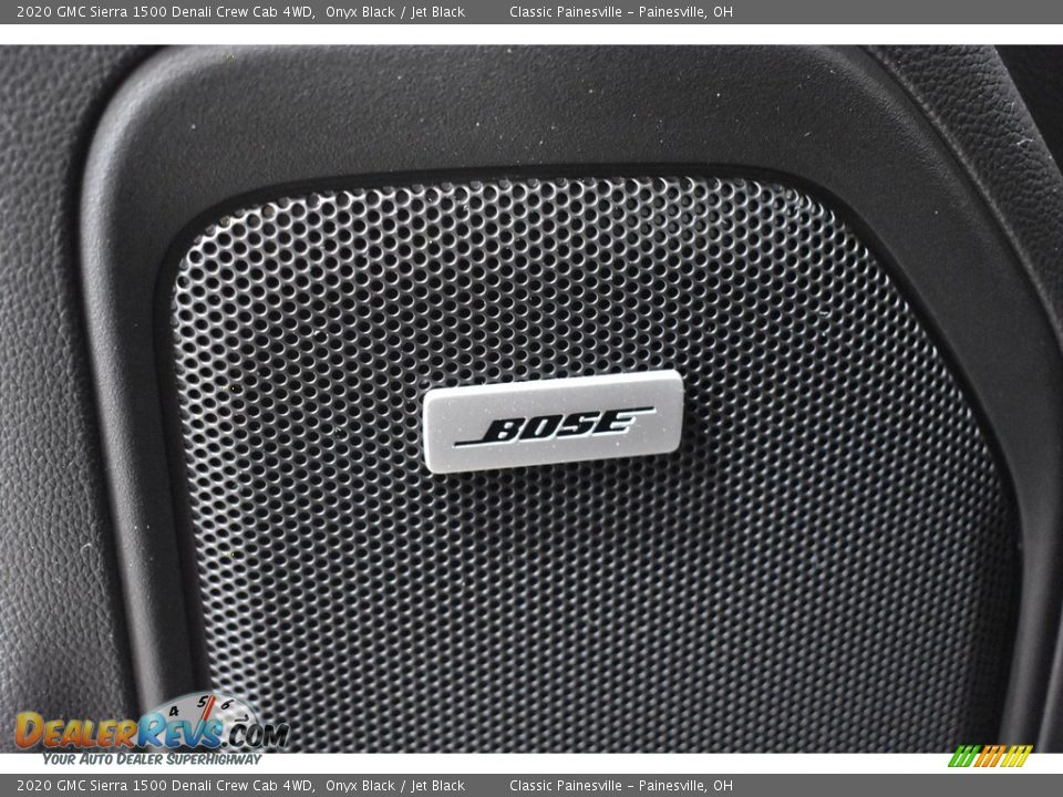 2020 GMC Sierra 1500 Denali Crew Cab 4WD Onyx Black / Jet Black Photo #10