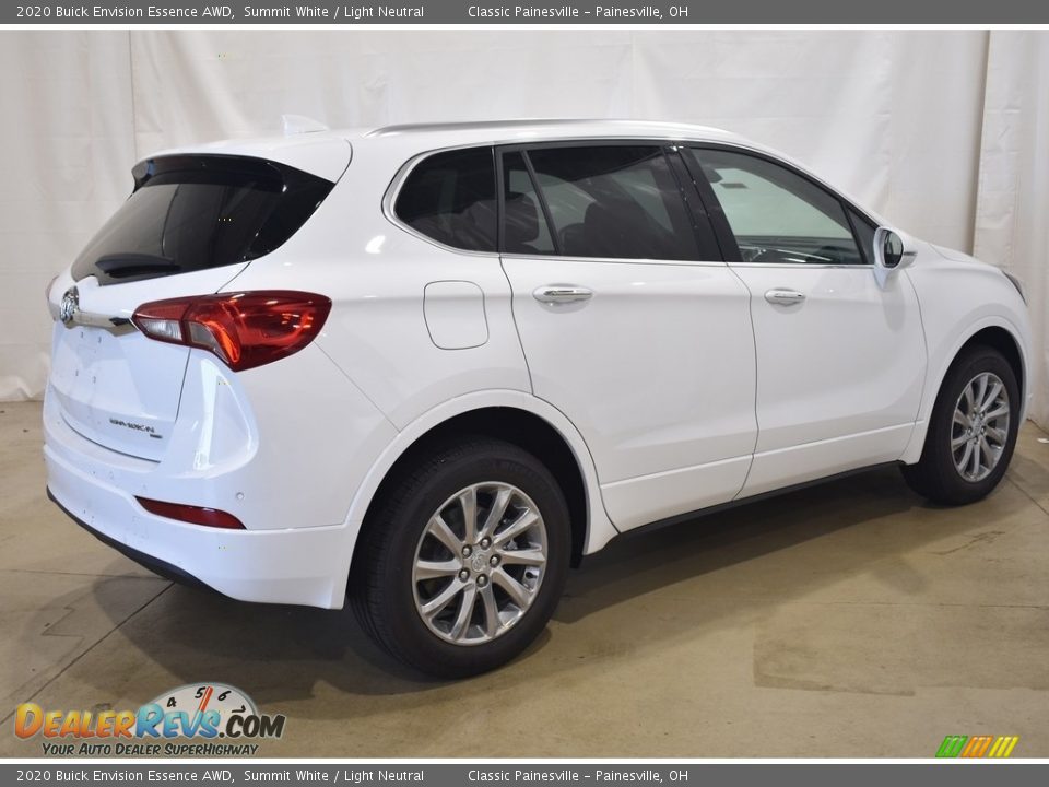2020 Buick Envision Essence AWD Summit White / Light Neutral Photo #2