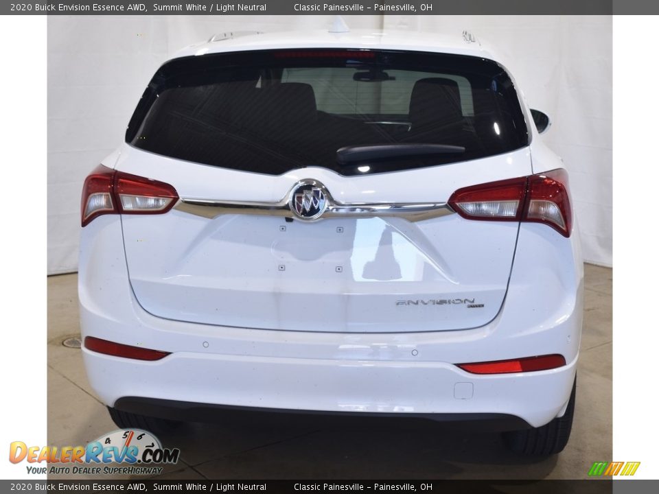 2020 Buick Envision Essence AWD Summit White / Light Neutral Photo #3