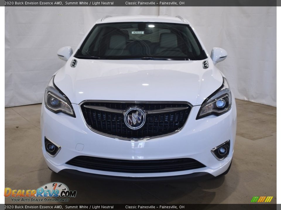 2020 Buick Envision Essence AWD Summit White / Light Neutral Photo #4