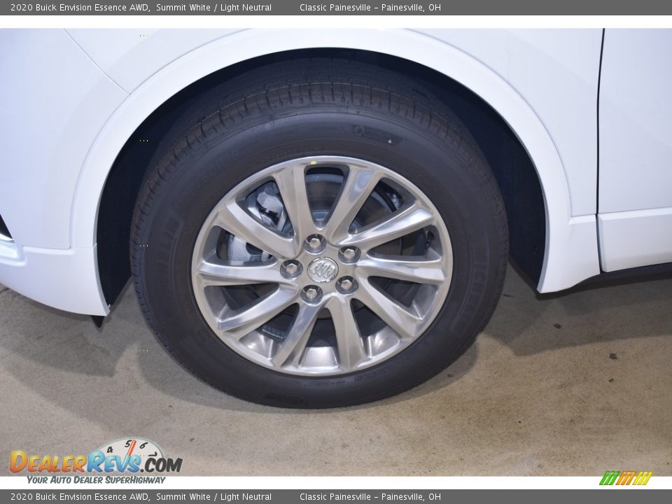 2020 Buick Envision Essence AWD Summit White / Light Neutral Photo #5