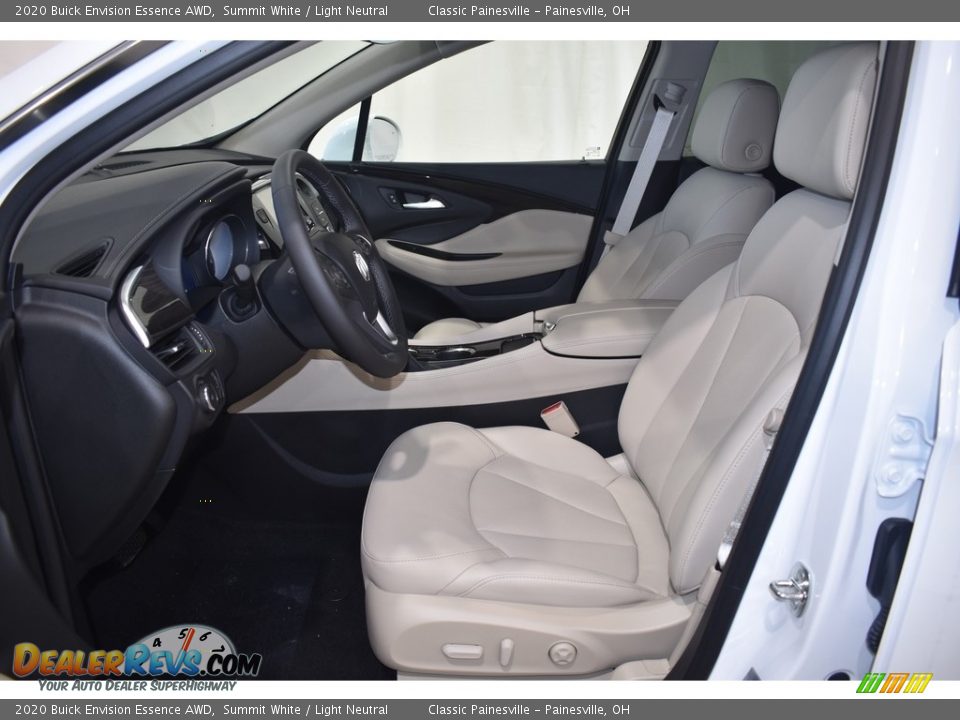 2020 Buick Envision Essence AWD Summit White / Light Neutral Photo #6