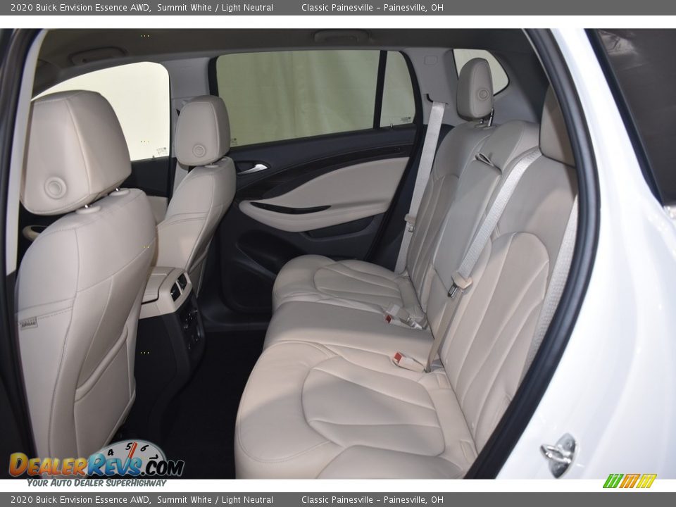 2020 Buick Envision Essence AWD Summit White / Light Neutral Photo #7