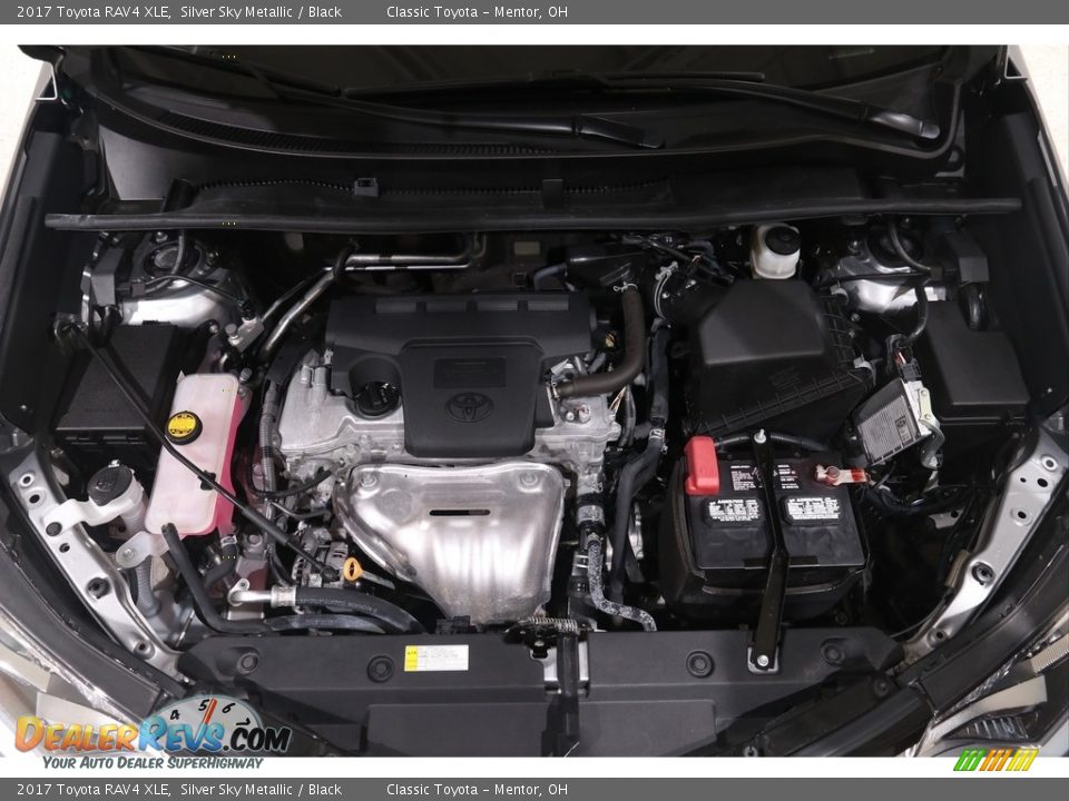 2017 Toyota RAV4 XLE Silver Sky Metallic / Black Photo #22
