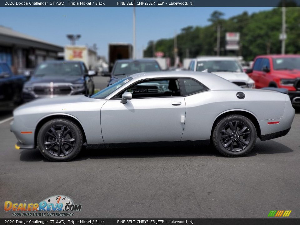 2020 Dodge Challenger GT AWD Triple Nickel / Black Photo #4