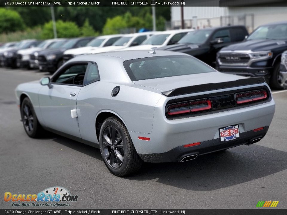 2020 Dodge Challenger GT AWD Triple Nickel / Black Photo #6