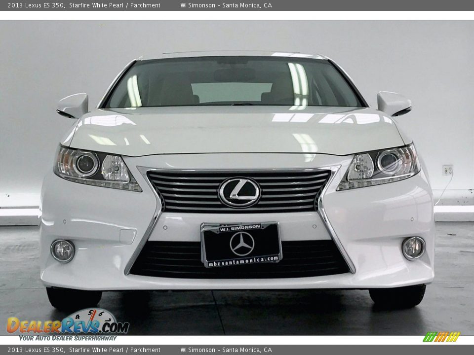 2013 Lexus ES 350 Starfire White Pearl / Parchment Photo #2