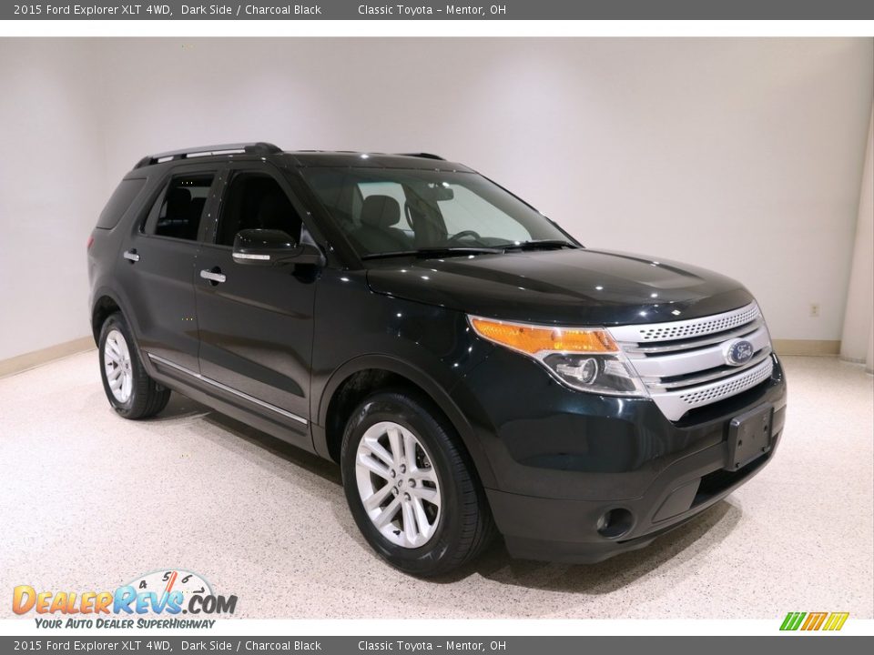 2015 Ford Explorer XLT 4WD Dark Side / Charcoal Black Photo #1
