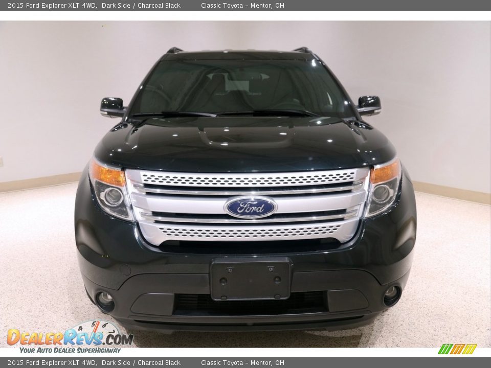 2015 Ford Explorer XLT 4WD Dark Side / Charcoal Black Photo #2