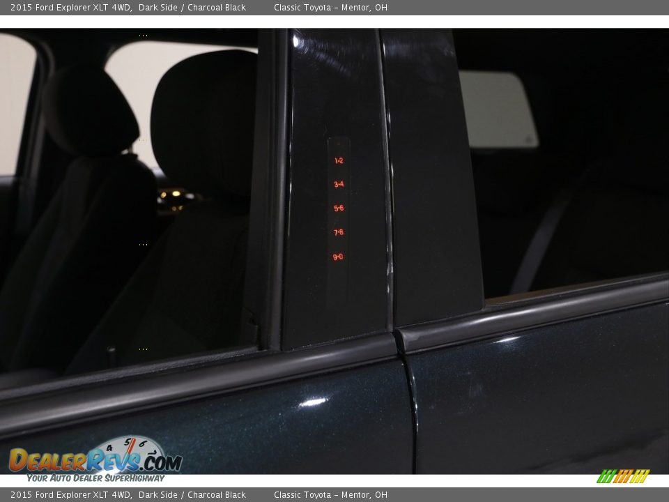 2015 Ford Explorer XLT 4WD Dark Side / Charcoal Black Photo #4
