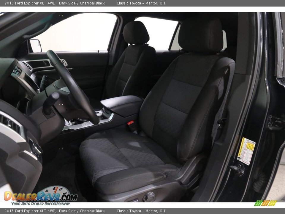 2015 Ford Explorer XLT 4WD Dark Side / Charcoal Black Photo #6