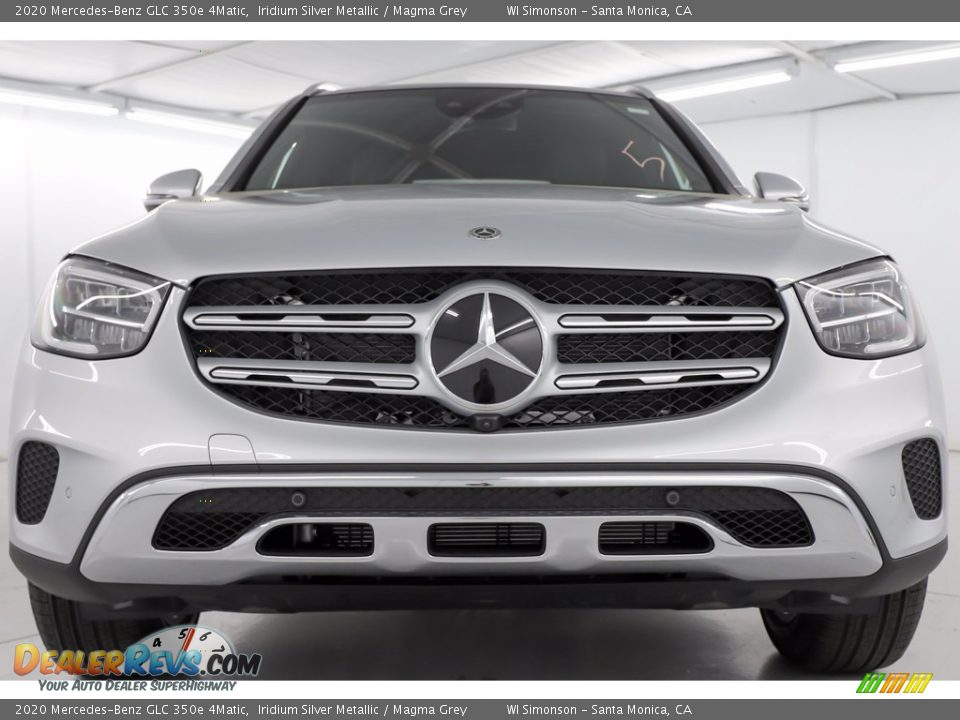 2020 Mercedes-Benz GLC 350e 4Matic Iridium Silver Metallic / Magma Grey Photo #7