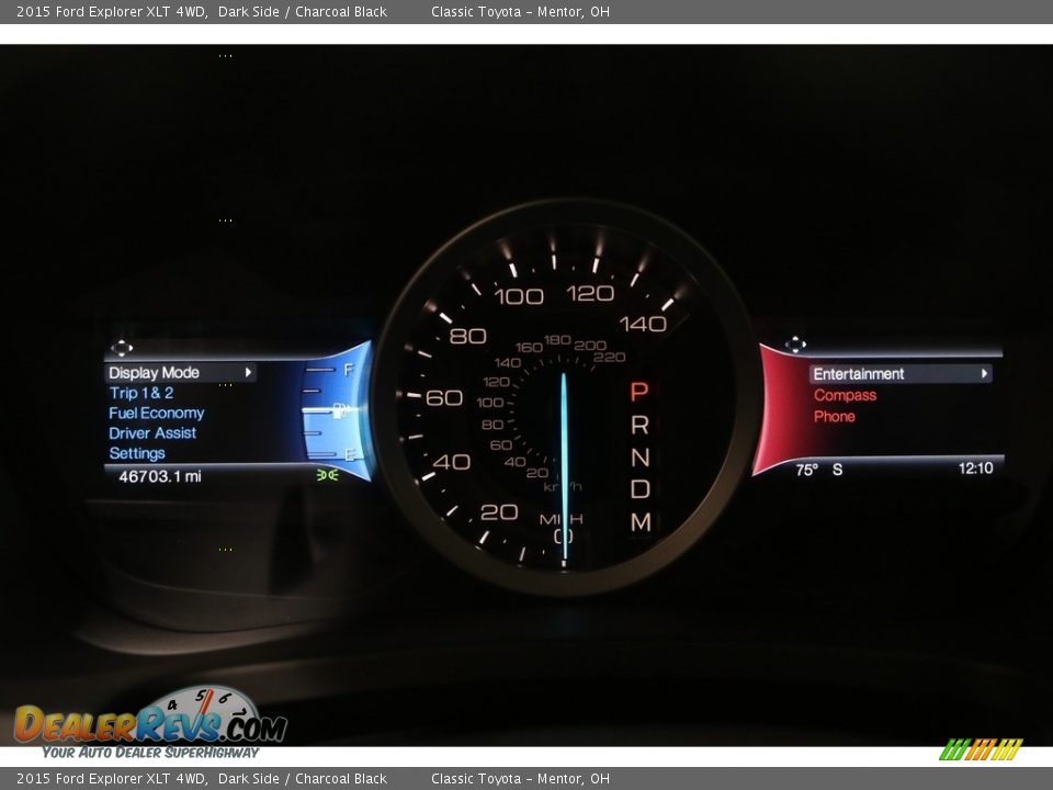 2015 Ford Explorer XLT 4WD Dark Side / Charcoal Black Photo #9