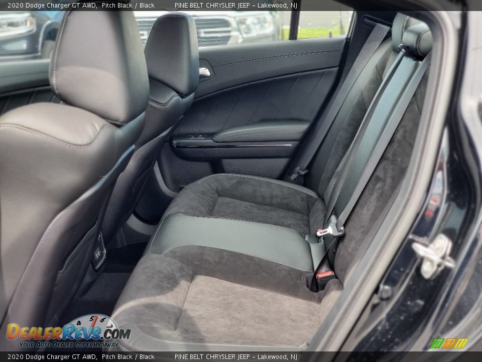 2020 Dodge Charger GT AWD Pitch Black / Black Photo #9