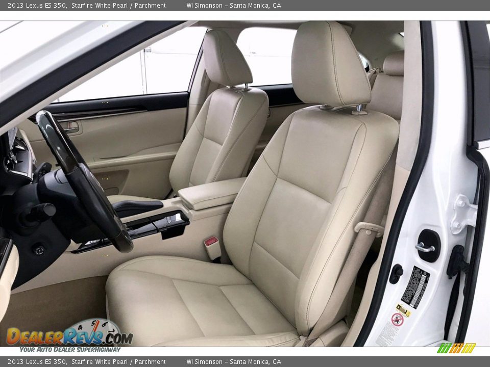 Front Seat of 2013 Lexus ES 350 Photo #14