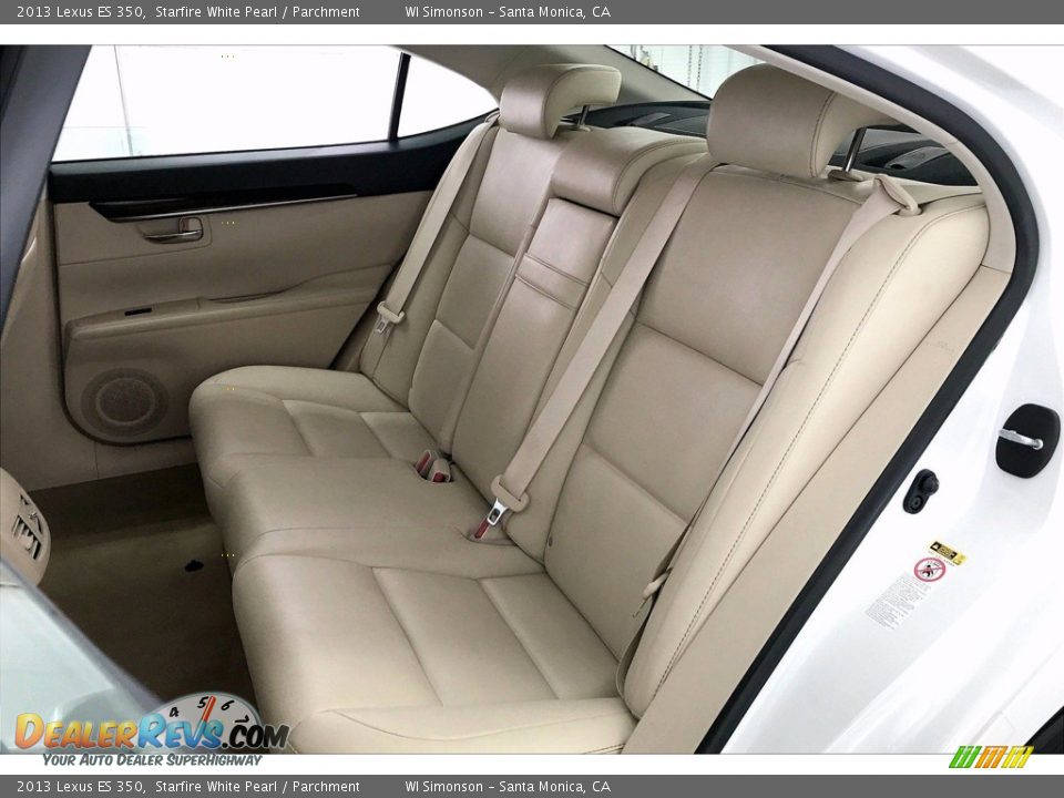 2013 Lexus ES 350 Starfire White Pearl / Parchment Photo #15