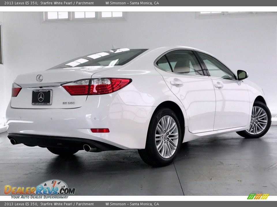 2013 Lexus ES 350 Starfire White Pearl / Parchment Photo #16