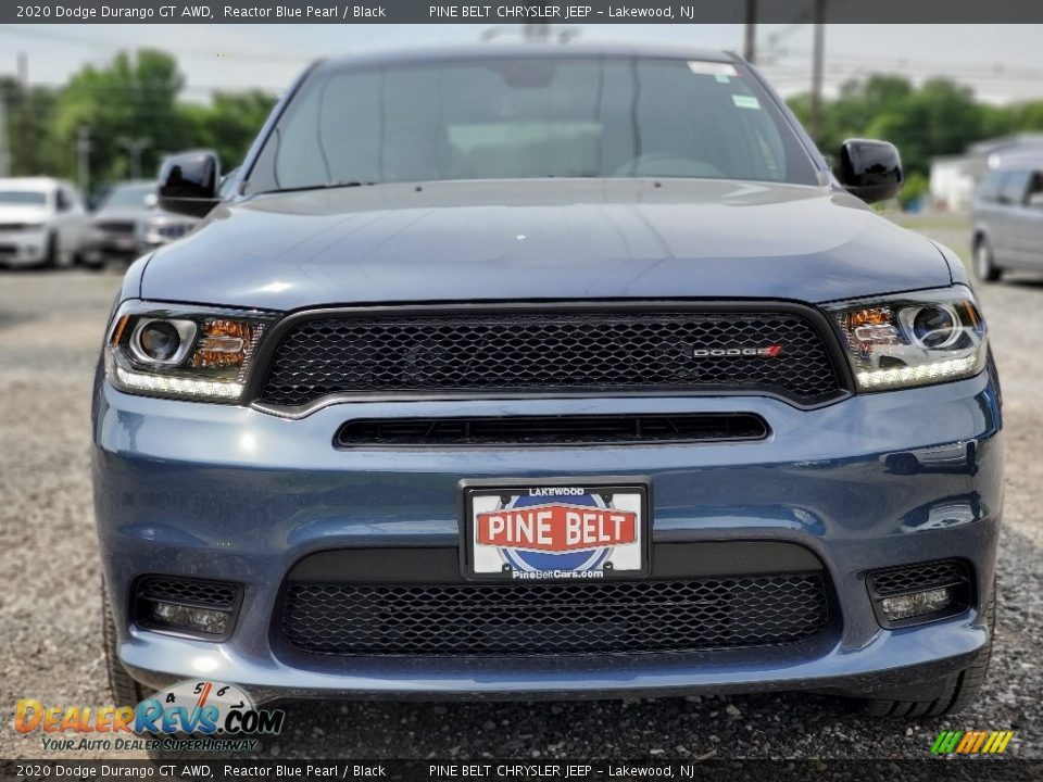 2020 Dodge Durango GT AWD Reactor Blue Pearl / Black Photo #3