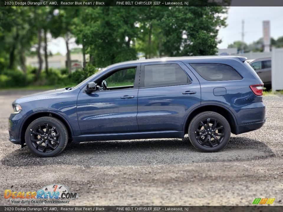 Reactor Blue Pearl 2020 Dodge Durango GT AWD Photo #4