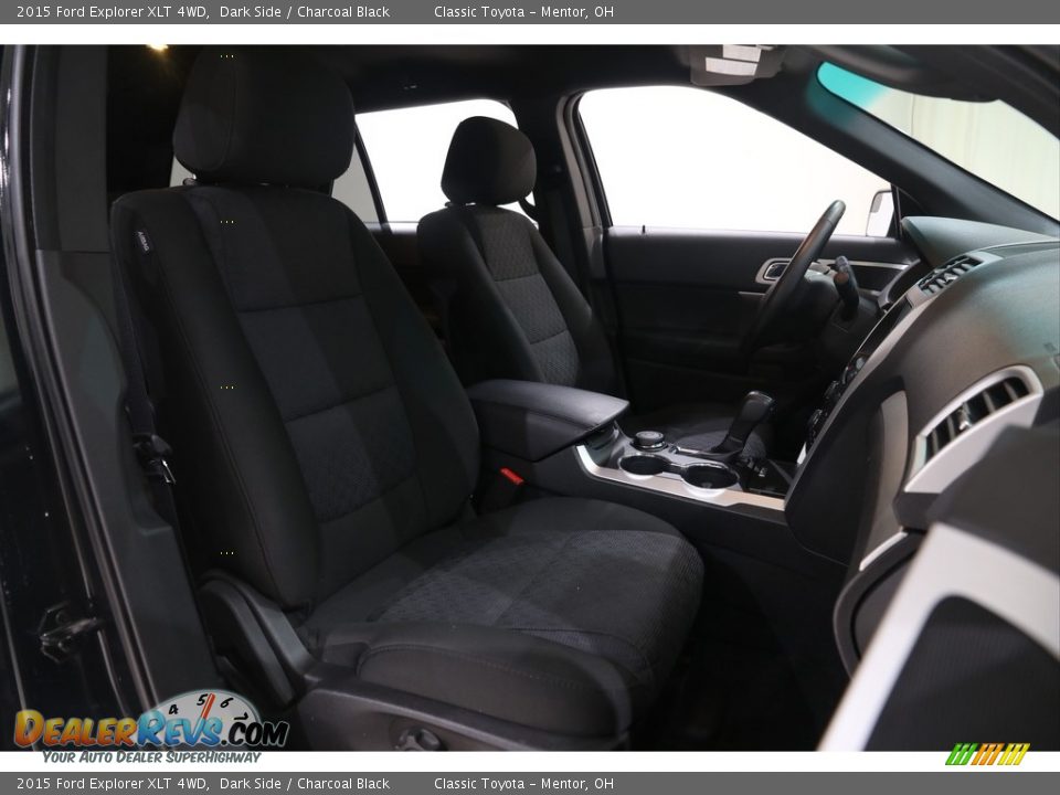 2015 Ford Explorer XLT 4WD Dark Side / Charcoal Black Photo #24