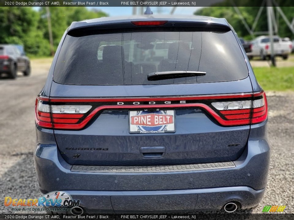 2020 Dodge Durango GT AWD Reactor Blue Pearl / Black Photo #7