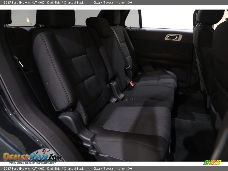 2015 Ford Explorer XLT 4WD Dark Side / Charcoal Black Photo #25