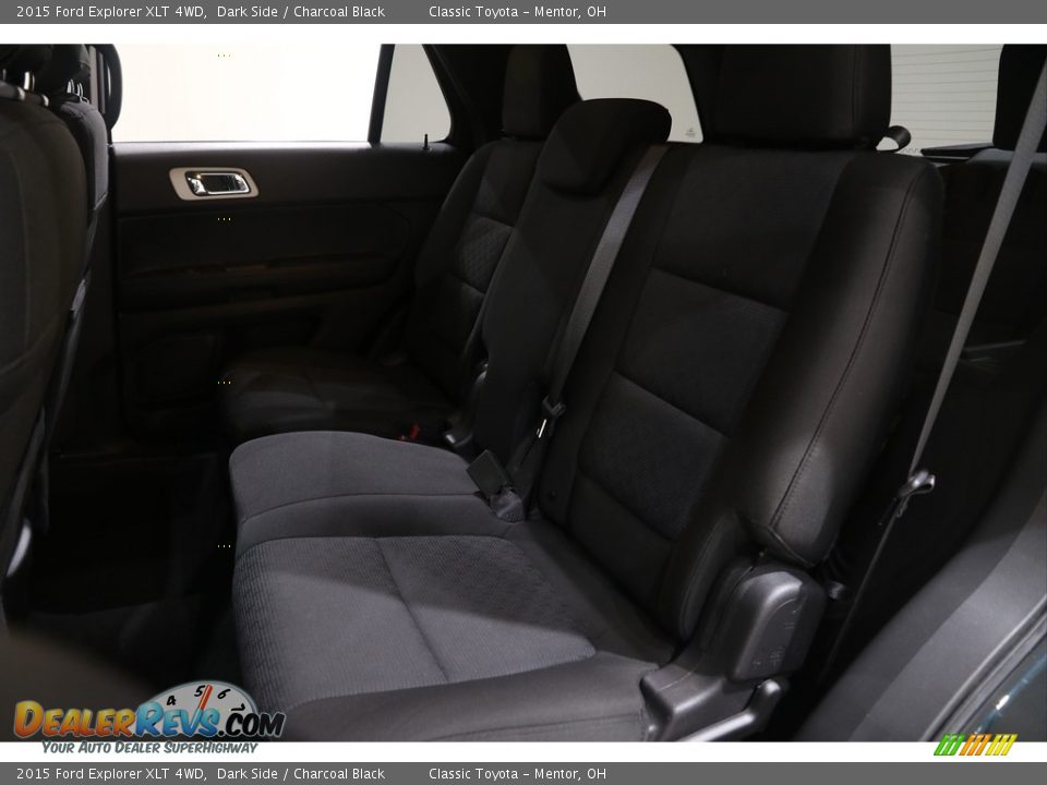 2015 Ford Explorer XLT 4WD Dark Side / Charcoal Black Photo #26