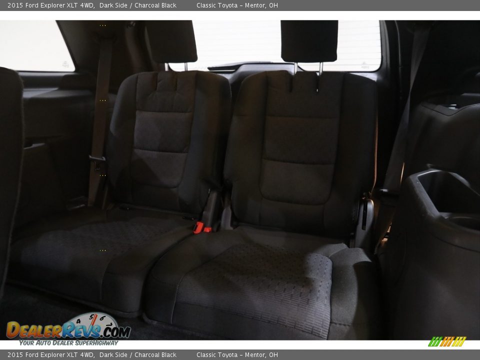 2015 Ford Explorer XLT 4WD Dark Side / Charcoal Black Photo #27