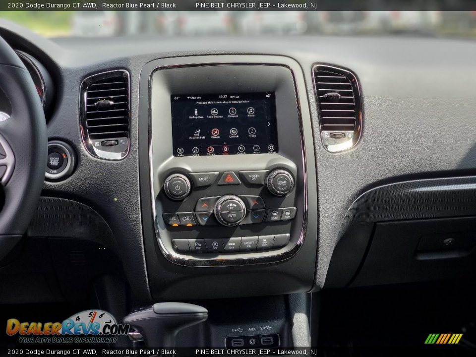2020 Dodge Durango GT AWD Reactor Blue Pearl / Black Photo #10