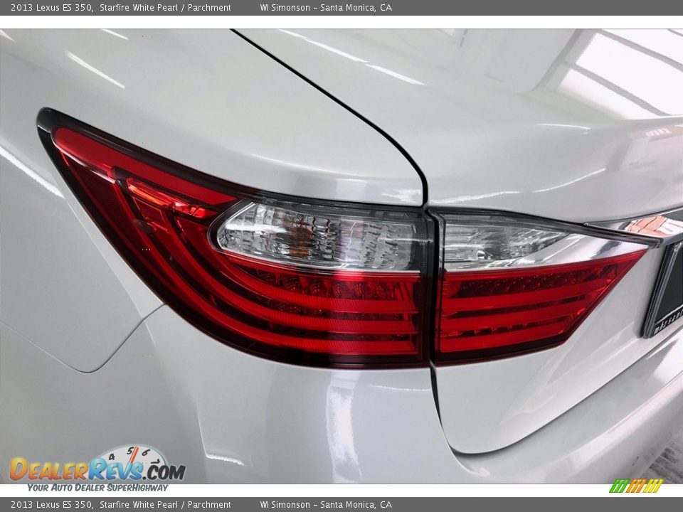 2013 Lexus ES 350 Starfire White Pearl / Parchment Photo #26