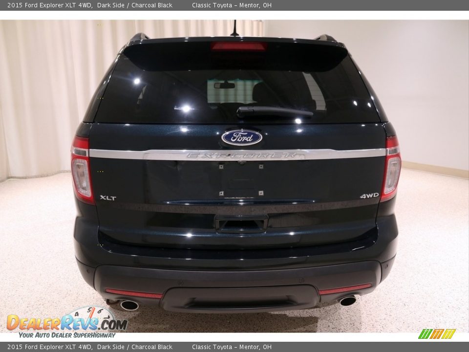 2015 Ford Explorer XLT 4WD Dark Side / Charcoal Black Photo #30