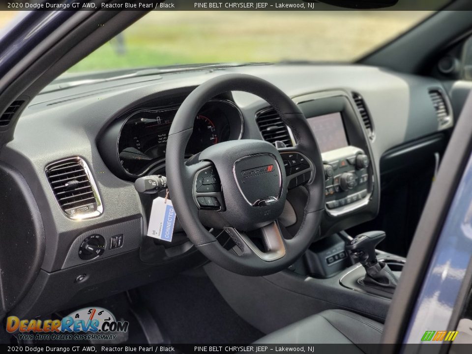 2020 Dodge Durango GT AWD Reactor Blue Pearl / Black Photo #12
