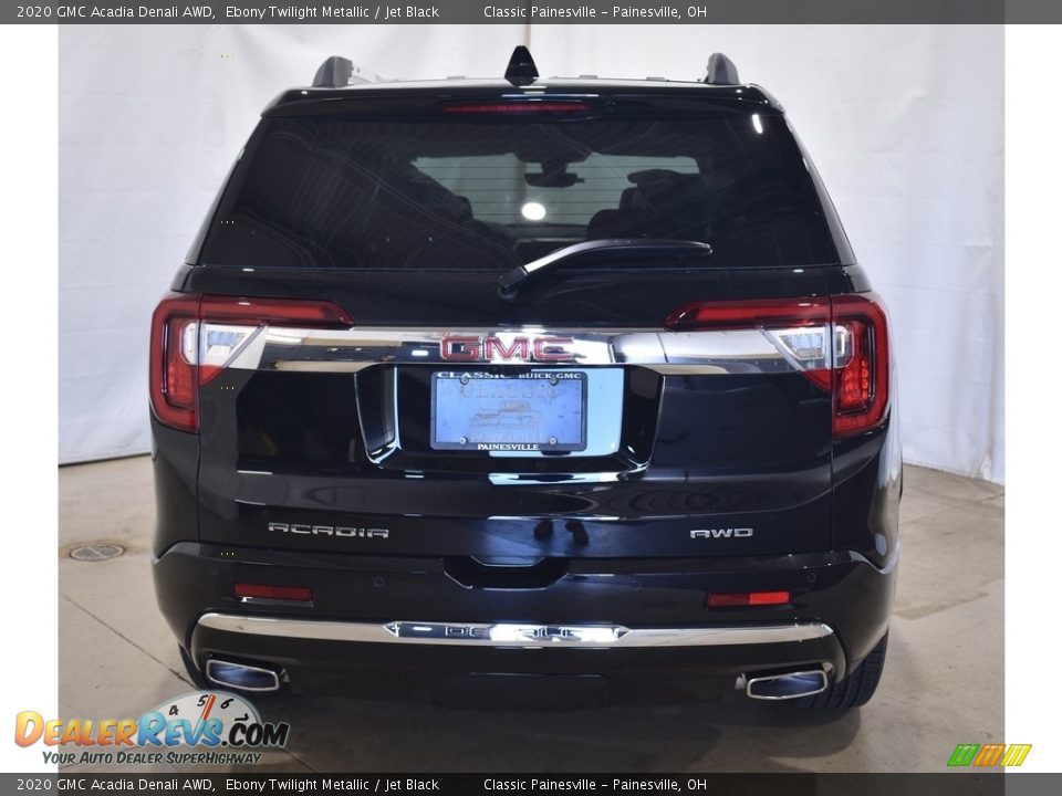 2020 GMC Acadia Denali AWD Ebony Twilight Metallic / Jet Black Photo #3