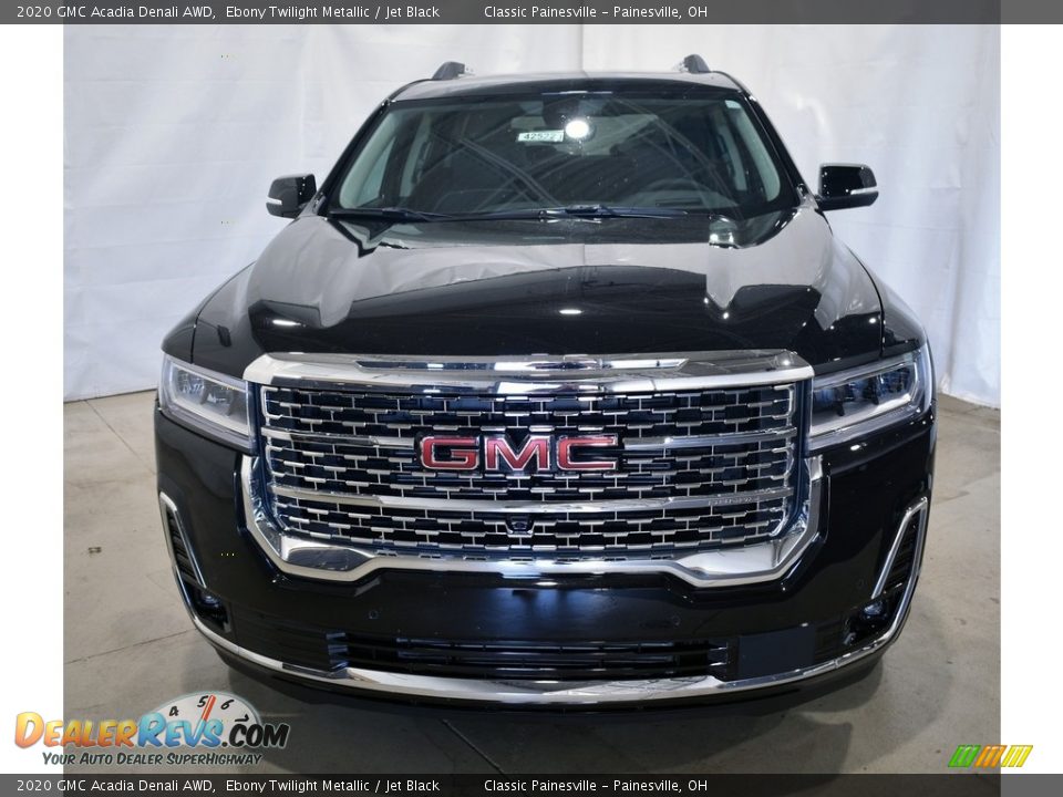 2020 GMC Acadia Denali AWD Ebony Twilight Metallic / Jet Black Photo #4