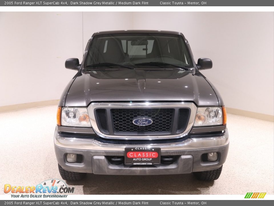 2005 Ford Ranger XLT SuperCab 4x4 Dark Shadow Grey Metallic / Medium Dark Flint Photo #2
