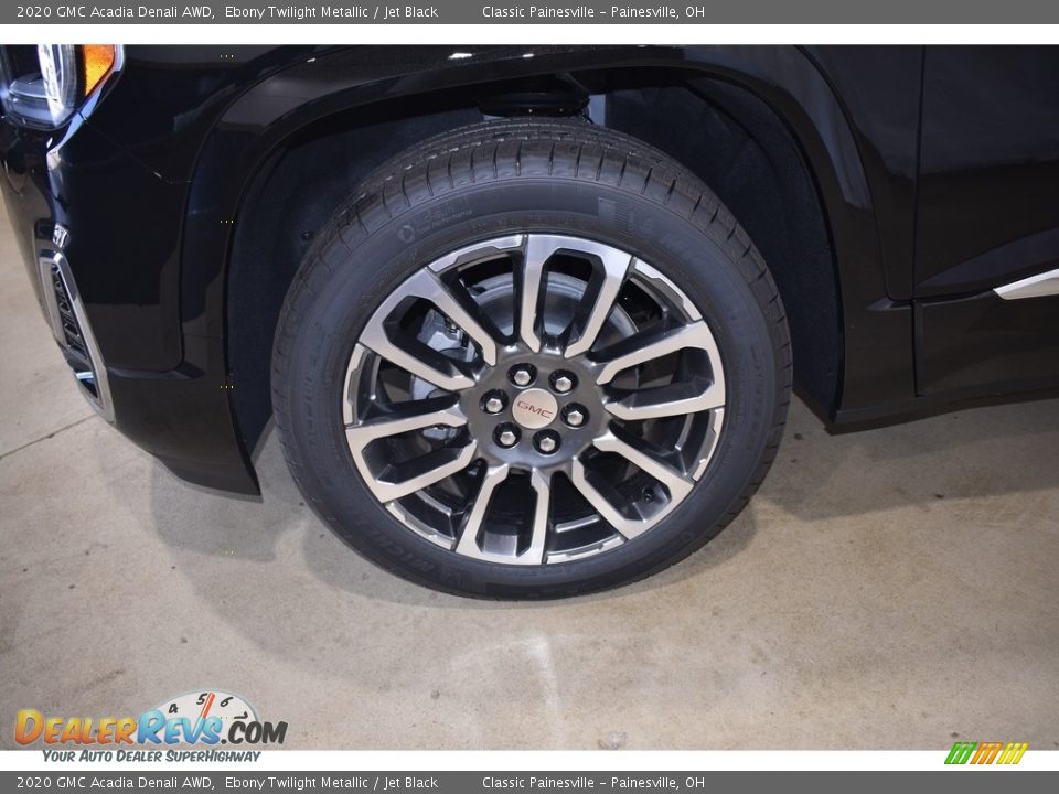 2020 GMC Acadia Denali AWD Ebony Twilight Metallic / Jet Black Photo #5