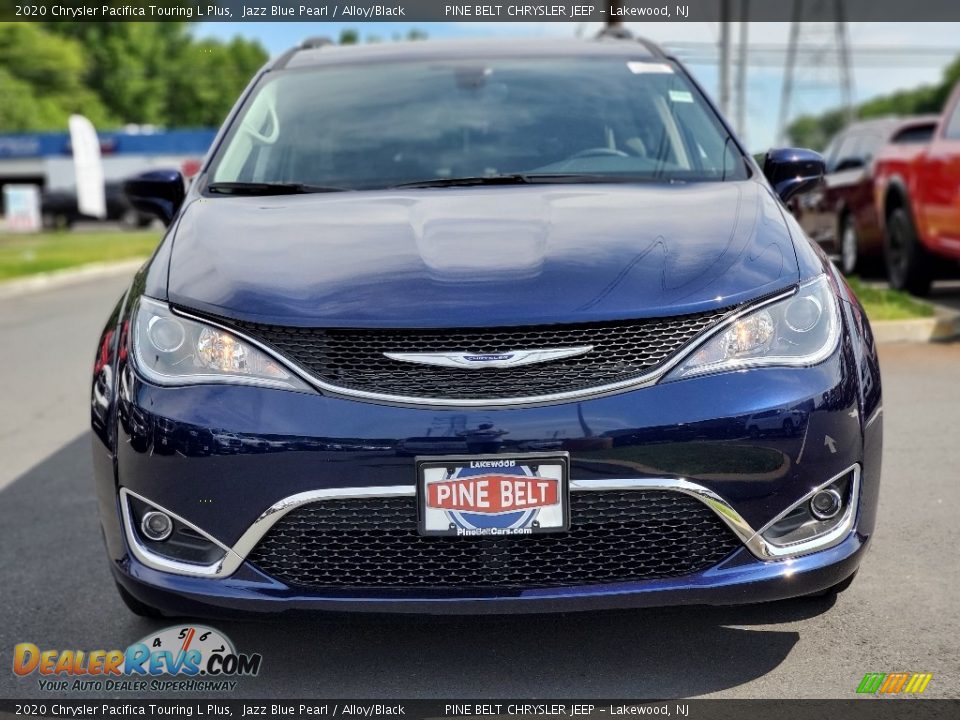 2020 Chrysler Pacifica Touring L Plus Jazz Blue Pearl / Alloy/Black Photo #3