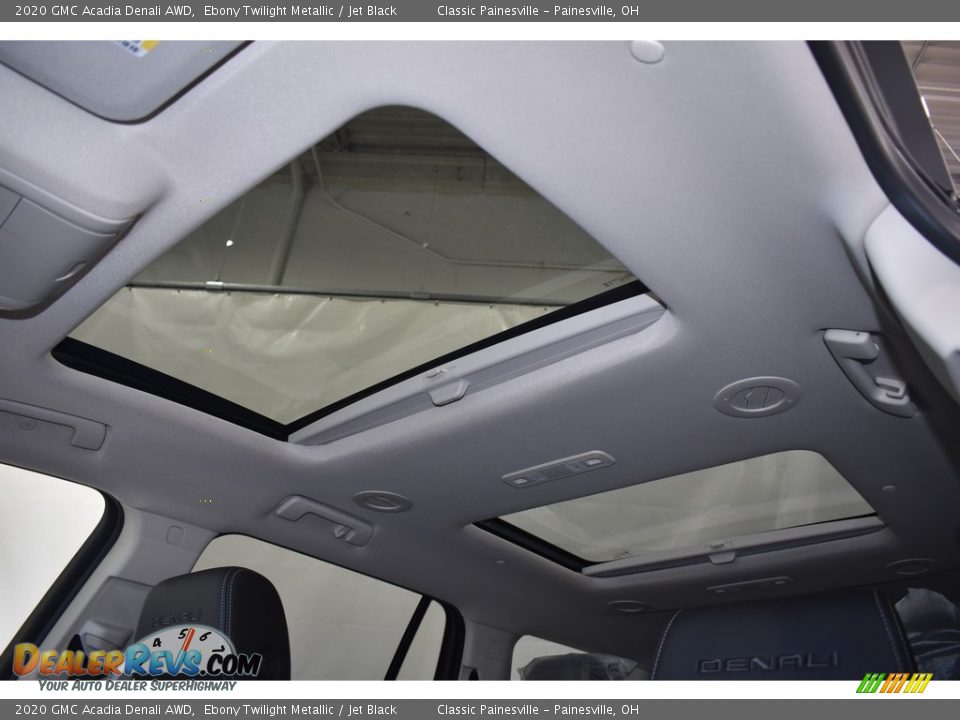 2020 GMC Acadia Denali AWD Ebony Twilight Metallic / Jet Black Photo #6